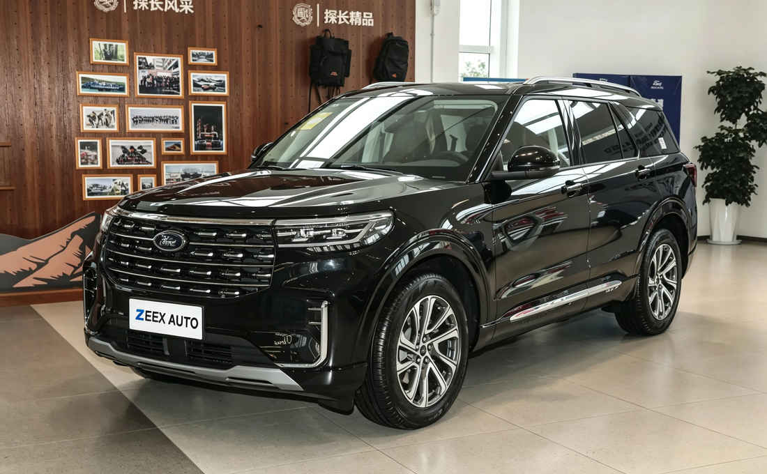 Ford Explorer 2024 Vehicle Profile: Rear-Drive Midsize SUV with 7 Seats and 2.3T Power