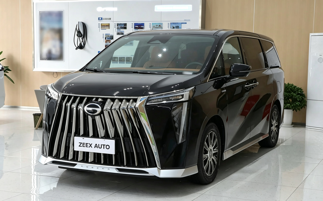 GAC Trumpchi E9 PHEV 2025 2.0TM Super Fast Charge Vehicle Profile: Powerful 7-Seat Plug-in Hybrid MPV with 4C Ultra-Fast Charging, 983km Range and Semi-Aniline Zero-Gravity Seats