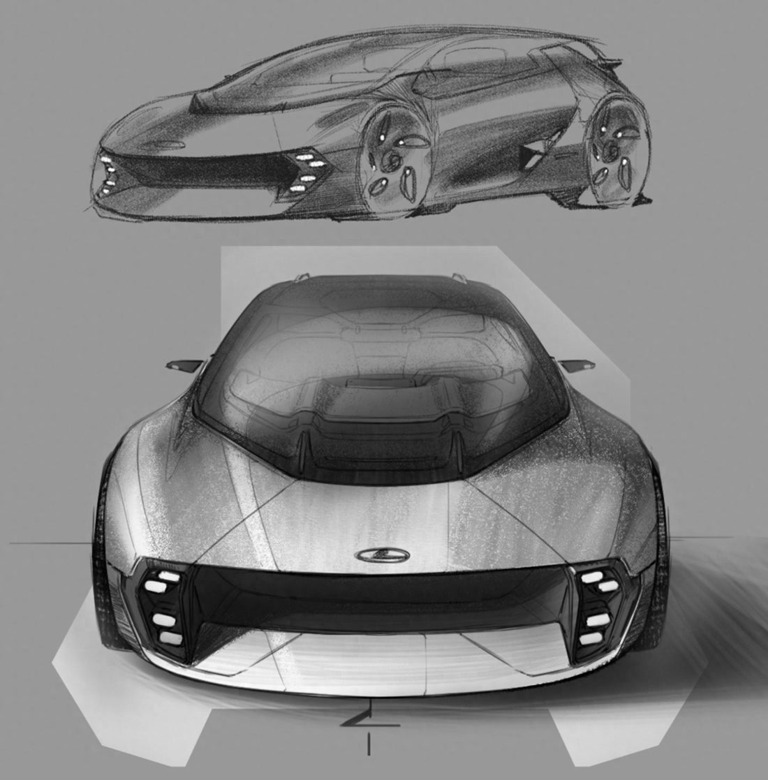 A Top Automotive Designer Built a Lexus Concept Car in 24 Hours Using AI—Redefining Automotive Design Speed