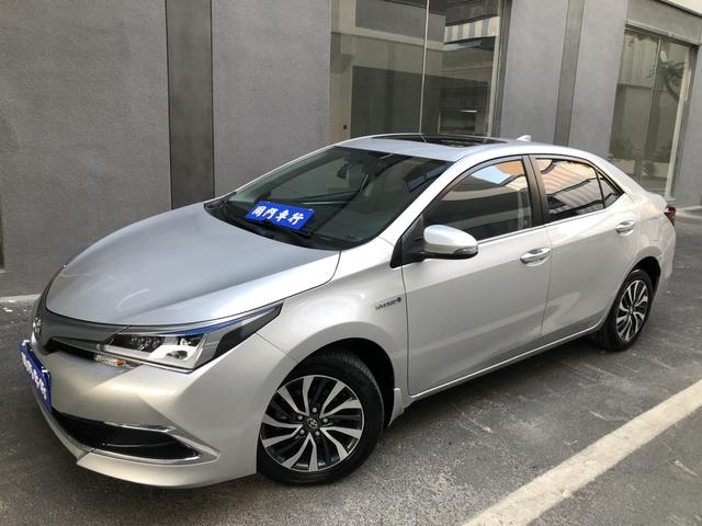 Certificated Pre-Owned GAC Toyota Corolla 2017 Restyled Hybrid 1.8L E-CVT Leading Edition, China V Emission Standard -u22341908