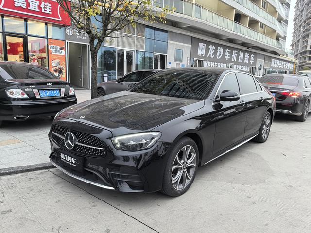 Certificated Pre-Owned Mercedes-Benz E-Class 2023 E 300 L Fashionable Sports Sedan - u22555323
