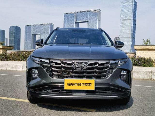 Certificated Used Beijing Hyundai Tucson 2023 Model Tucson L 1.5T DLX Two-Wheel Drive Luxury Edition