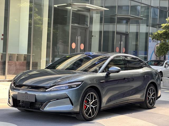 Certificated Used BYD Han L DM 2025 DM-p 180KM 4WD LiDAR Flagship Edition