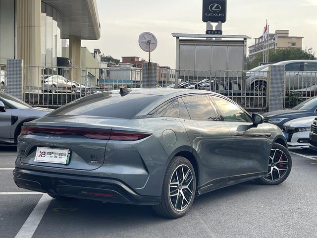 Certificated Used BYD Han L DM 2025 DM-p 180KM 4WD Lidar Flagship Version