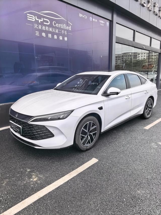 Certificated Pre-Owned BYD Qin L DM 2025 Intelligent Driving Edition DM-i 120KM Transcendence Model -u24003776