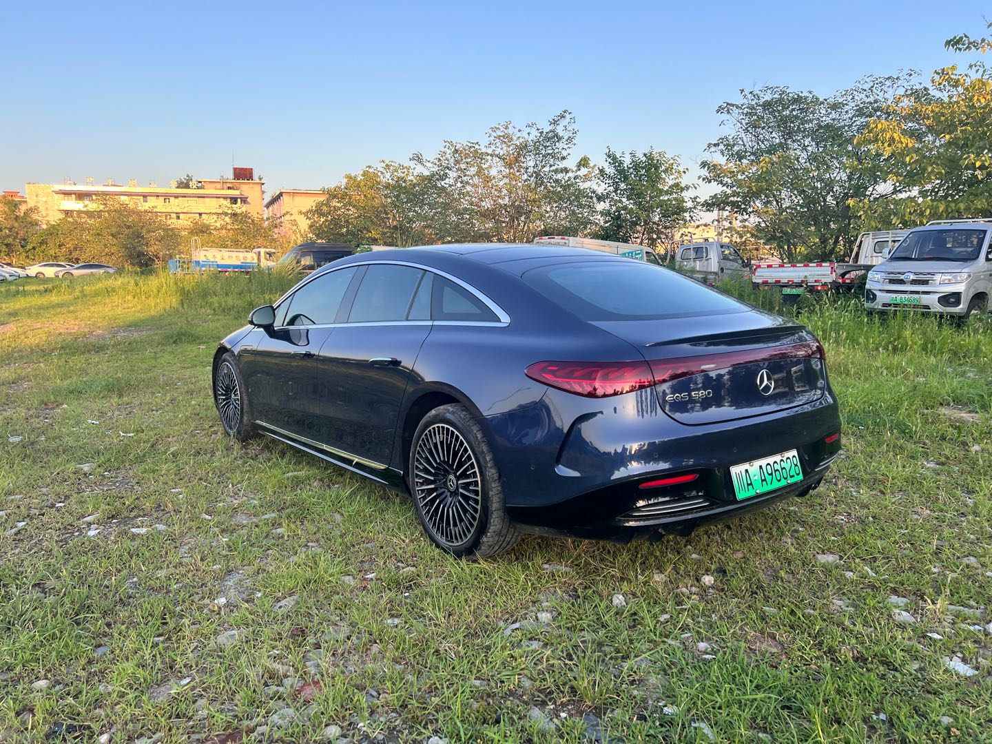 2022 Mercedes-Benz EQS Electric Facelift 580 4MATIC -CG1699340