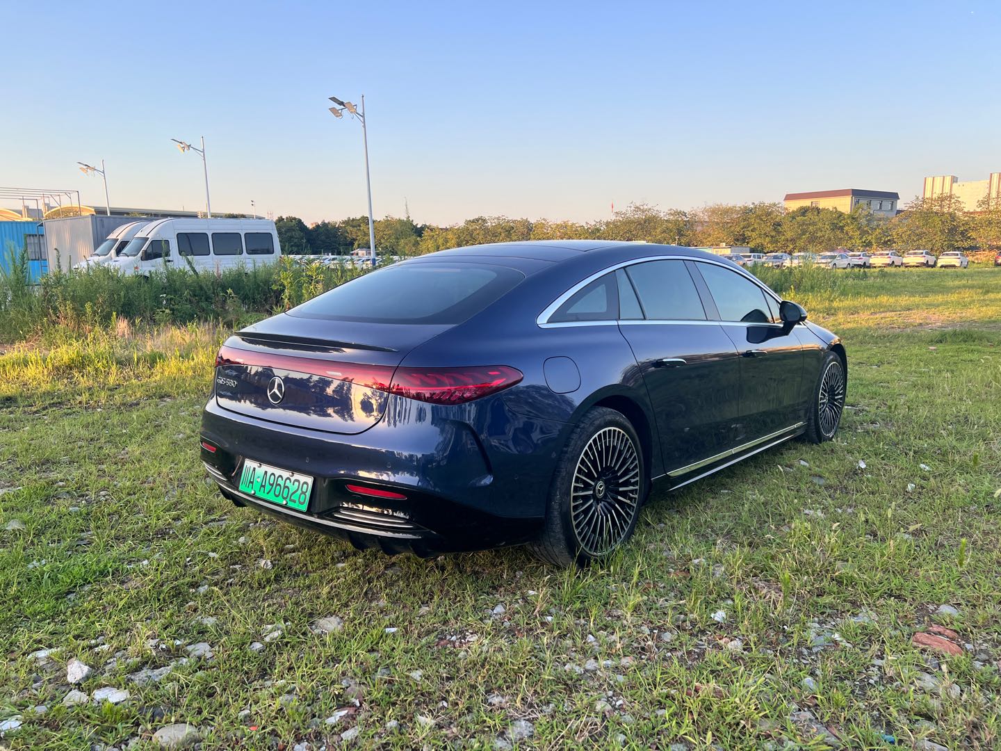 2022 Mercedes-Benz EQS Electric Facelift 580 4MATIC -CG1699340
