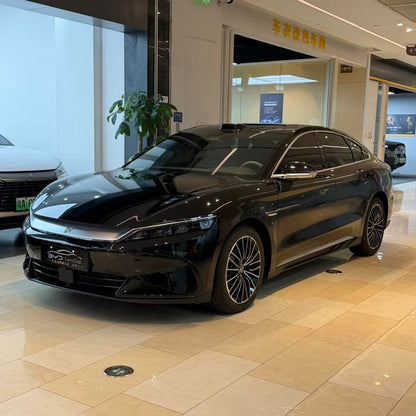 Certificated Pre-Owned BYD Han DM 2025 Intelligent Driving Edition DM-i 125KM Lidar Flagship Model -u21921666