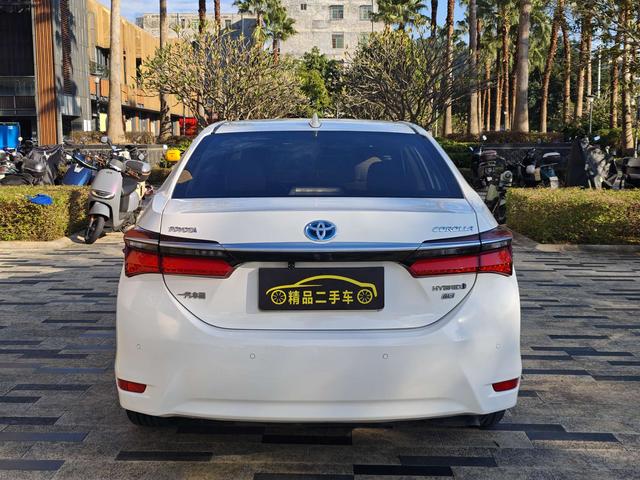 Certificated Pre-Owned GAC Toyota Corolla 2017 Refreshed Hybrid 1.8L E-CVT Elite Edition, China V Emission Standard -u21686252