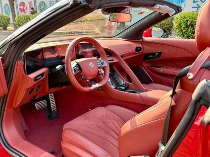 Certificated Pre-Owned MG Cyberster 2024 Edition 501km Charming Heartbeat Version -u22473734